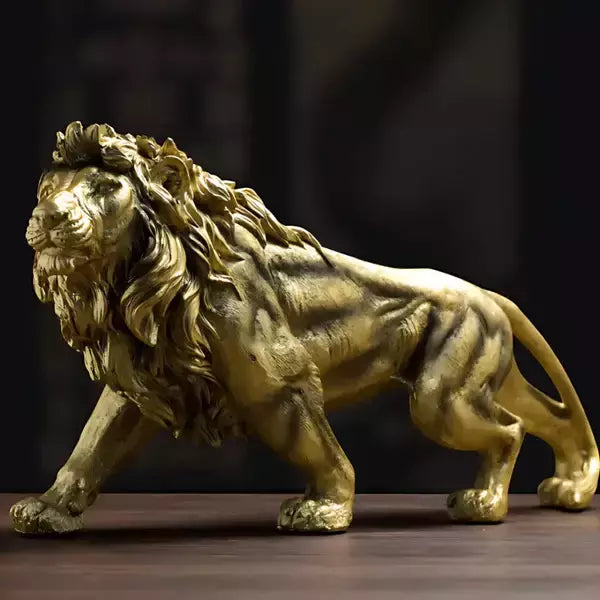 Escultura do Leão Dourado