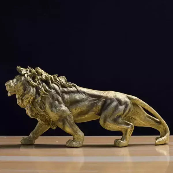 Escultura do Leão Dourado