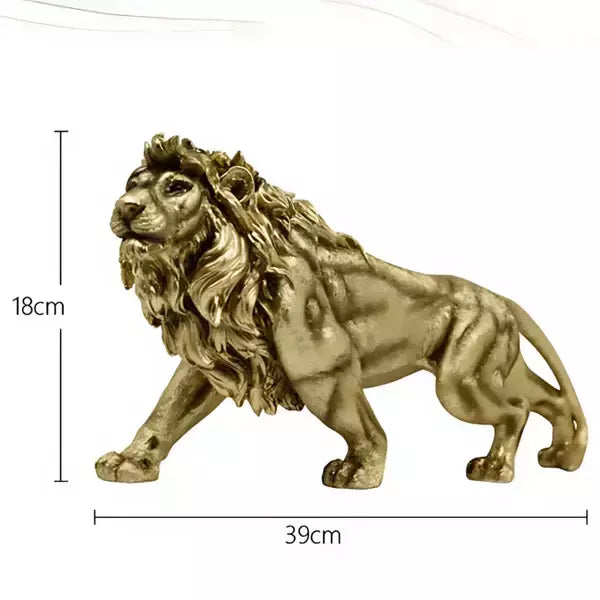 Escultura do Leão Dourado