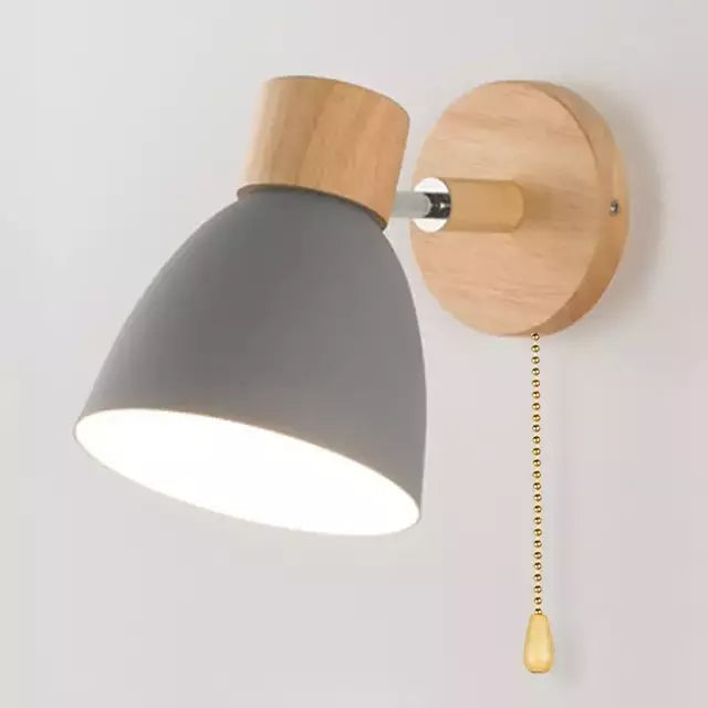Arandela de Parede Para Quarto Wooden