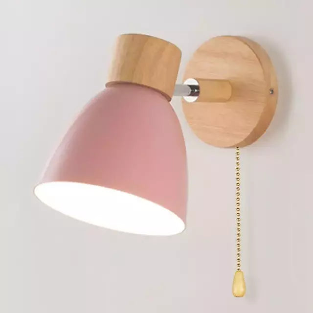 Arandela de Parede Para Quarto Wooden
